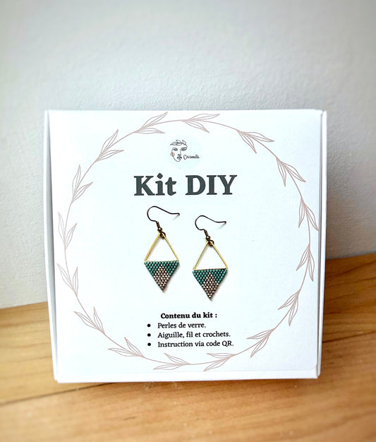 Kit DIY-Boucles d'oreilles à créer soi-même